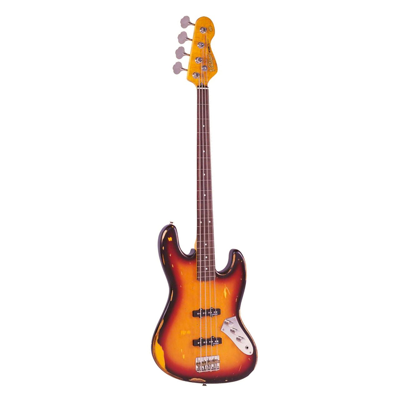 Vintage - V74MRJP bandlös Sunburst - Musik Utan Gränser 