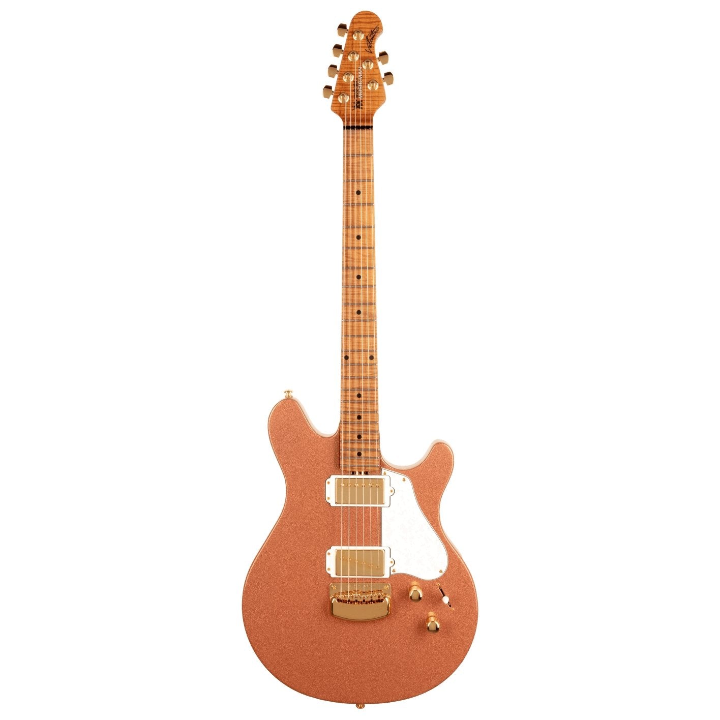 Ernie Ball Music Man - Valentine Pink Champagne Sparkle - Musik Utan Gränser 