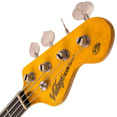 Vintage - VJ74 Icon Bass - Sunburst - Musik Utan Gränser 