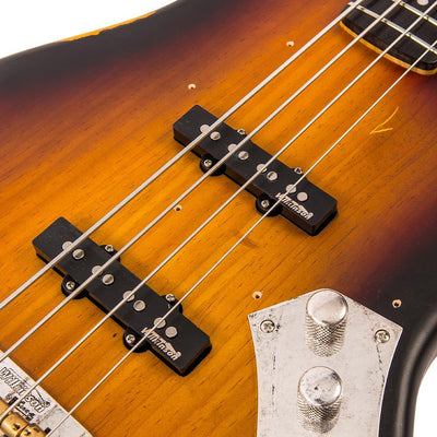 Vintage - VJ74 Icon Bass - Sunburst - Musik Utan Gränser 