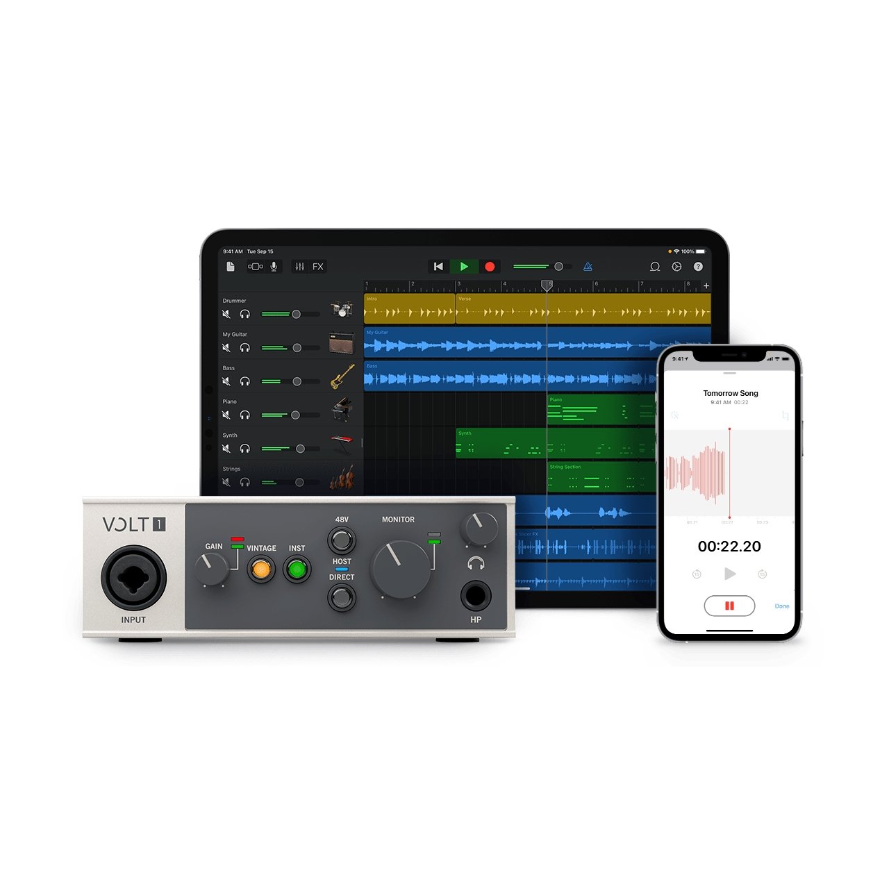 Universal Audio - Volt 1 USB-C Audio Interface - Musik Utan Gränser 