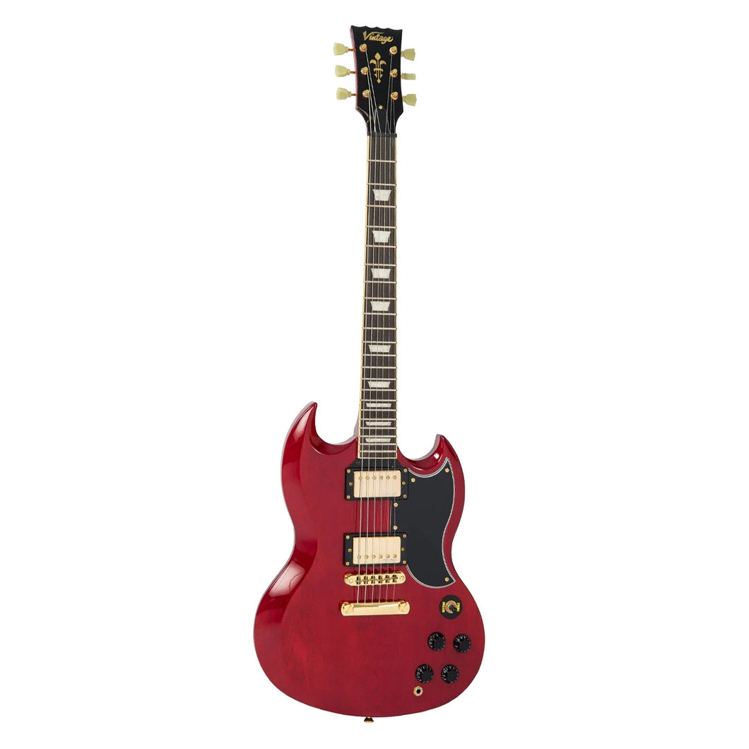 Vintage - VS6MR Cherry Red - Musik Utan Gränser 