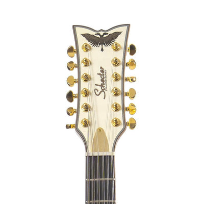 Schecter - Wayne Hussey Corsair 12 Ivory - Musik Utan Gränser 