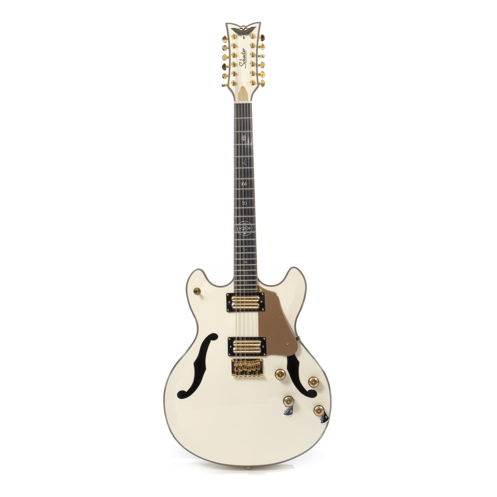 Schecter - Wayne Hussey Corsair 12 Ivory - Musik Utan Gränser 