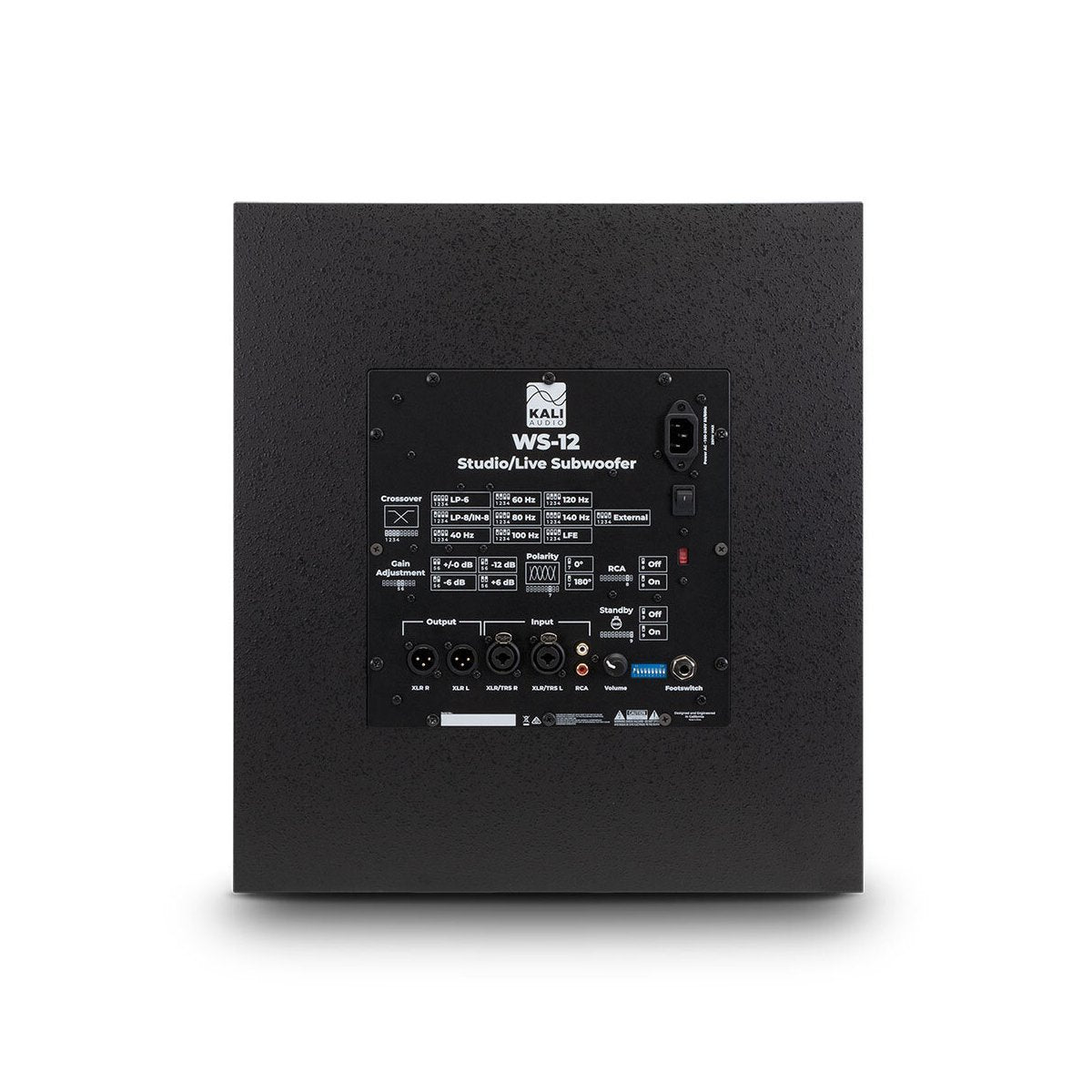 Kali Audio - WS-12 12" Subwoofer - Musik Utan Gränser 