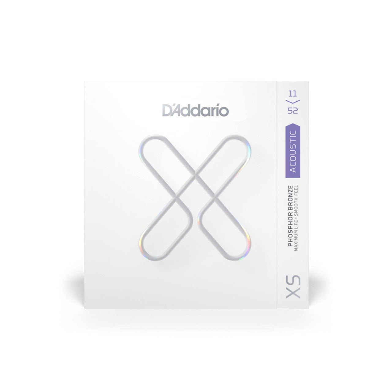 D'Addario - XSAPB1152 Coated Phosphor Bronze 11-52 - Musik Utan Gränser 