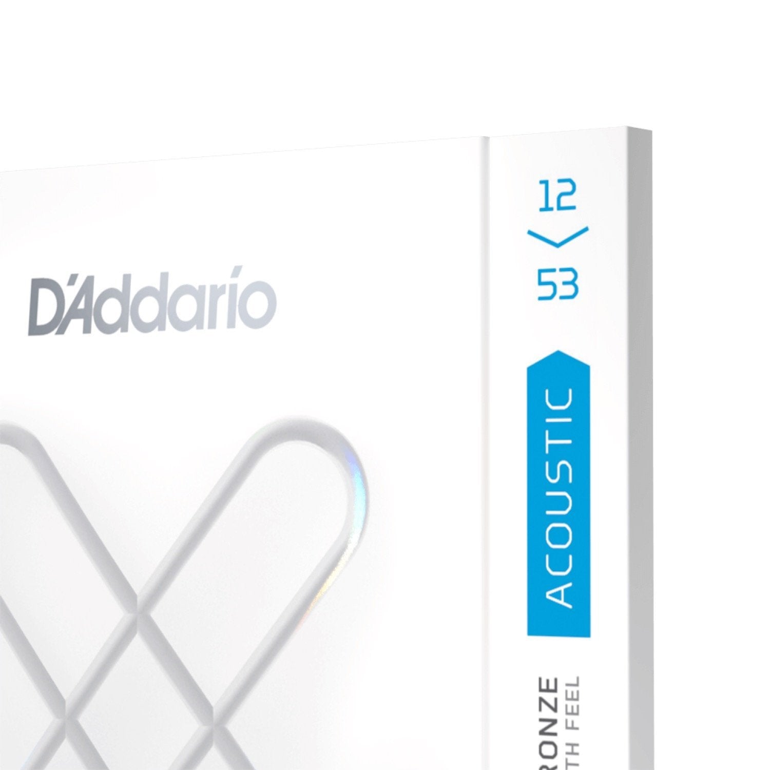 D'Addario - XSAPB1253 Coated Phosphor Bronze 12-53 - Musik Utan Gränser 